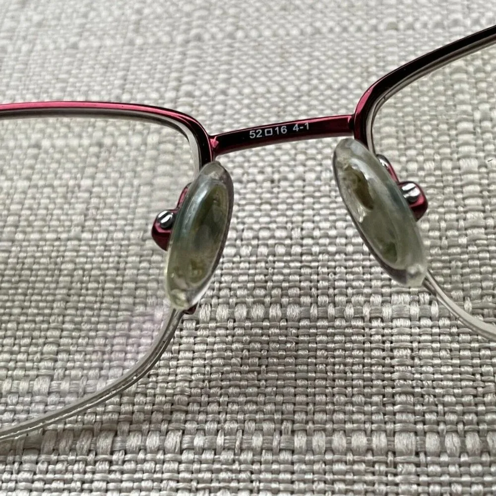 Liz Claiborne Women Glasses Frame Red Tone Eyeglasses L306 130 52[]16 Frame